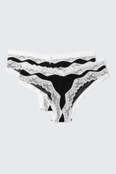 2-Pack Polka Dot Cheeky Panties