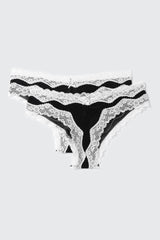 2-Pack Polka Dot Cheeky Panties