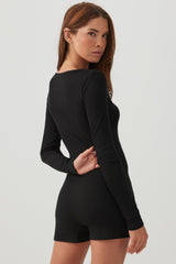 Super Soft Rib PJ Romper
