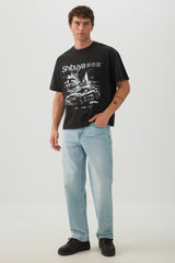 Graphic Print Boxy T-Shirt