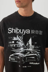Graphic Print Boxy T-Shirt