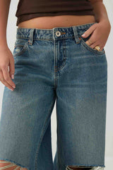 The Off-Duty Fit Low Rise Wide Leg Jean