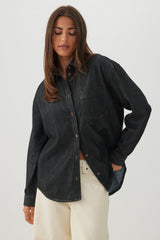 Oversized Denim Shirt