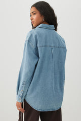 Oversized Denim Shirt