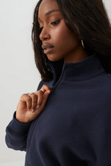 MADESOFT⢠Fleece Oversized Half Zip Sweatshirt