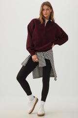 MADESOFT⢠Fleece Oversized Half Zip Sweatshirt