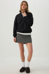 MADESOFT⢠Fleece Oversized Half Zip Sweatshirt