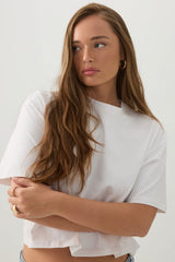 BASICORE⢠Boxy Cropped T-Shirt