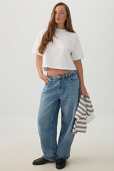 BASICORE⢠Boxy Cropped T-Shirt