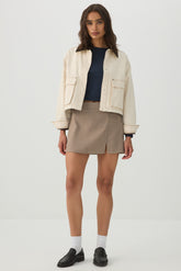 Micro Skirt with Side Slit