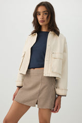Micro Skirt with Side Slit