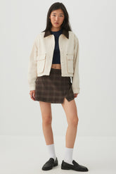 Micro Skirt with Side Slit