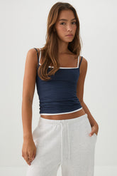 SMOOTHCORE⢠Scoop Neck Crop Tank Top