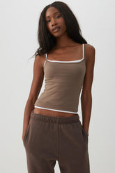 Smoothcore⢠Scoop Neck Crop Tank Top