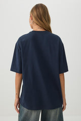 Oversized Graphic Cotton T-Shirt