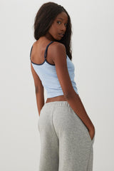 Graphic Scoop Neck Tank Top