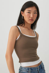 BASICORE⢠Rib Tank Top