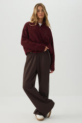 Fleece Quarter Zip Sweatshirt