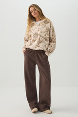 Polar Fleece Quarter Zip Sweatshirt
