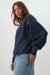 MADESOFT⢠Fleece Mock Neck Sweatshirt