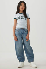 Striped Rib Ringer T-Shirt