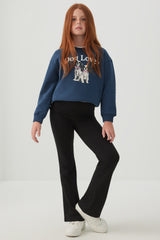 Cotton Flare Pants