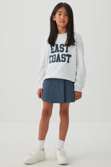 MADESOFT⢠Fleece Crew Neck Graphic Sweatshirt