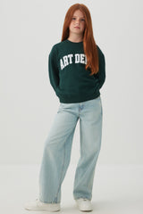 MADESOFT⢠Fleece Crew Neck Graphic Sweatshirt