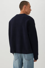 Boxy Chenille Knit Sweater