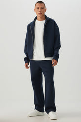 Straight Leg Double Knit Pants