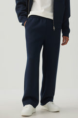 Straight Leg Double Knit Pants