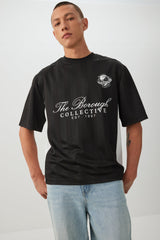 Crew Neck Graphic T Shirt