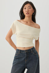 Asymmetric Cropped Top