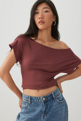 Asymmetric Cropped Top