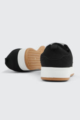 Faux Suede Platform Sneakers