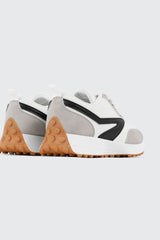 Lace Up Sneakers with Contrast Trim