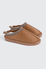 Faux Sheepskin Clogs