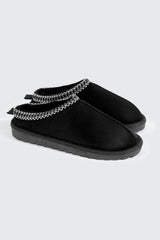 Faux Sheepskin Clogs