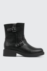Round Toe Ankle Boots