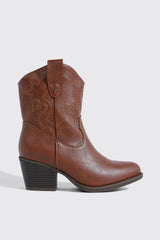 Western Ankle Boots