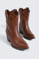 Western Ankle Boots