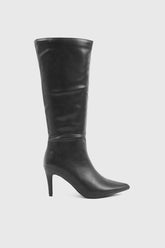 Pointed Toe Knee High Boots
