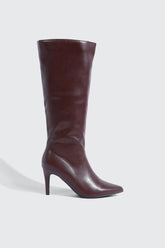 Pointed Toe Knee High Boots