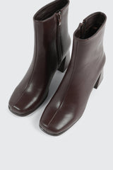 Square Toe Ankle Boots