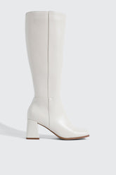 Square Toe Knee High Boots
