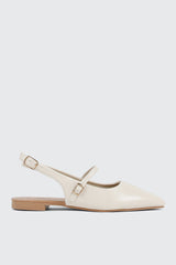 Pointed Slingback Flats
