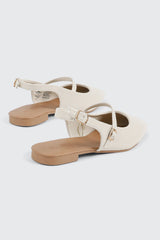 Pointed Slingback Flats