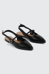 Pointed Slingback Flats