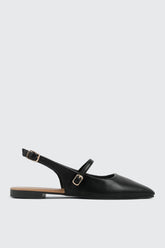 Pointed Slingback Flats