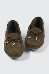 Round Toe Mocassins